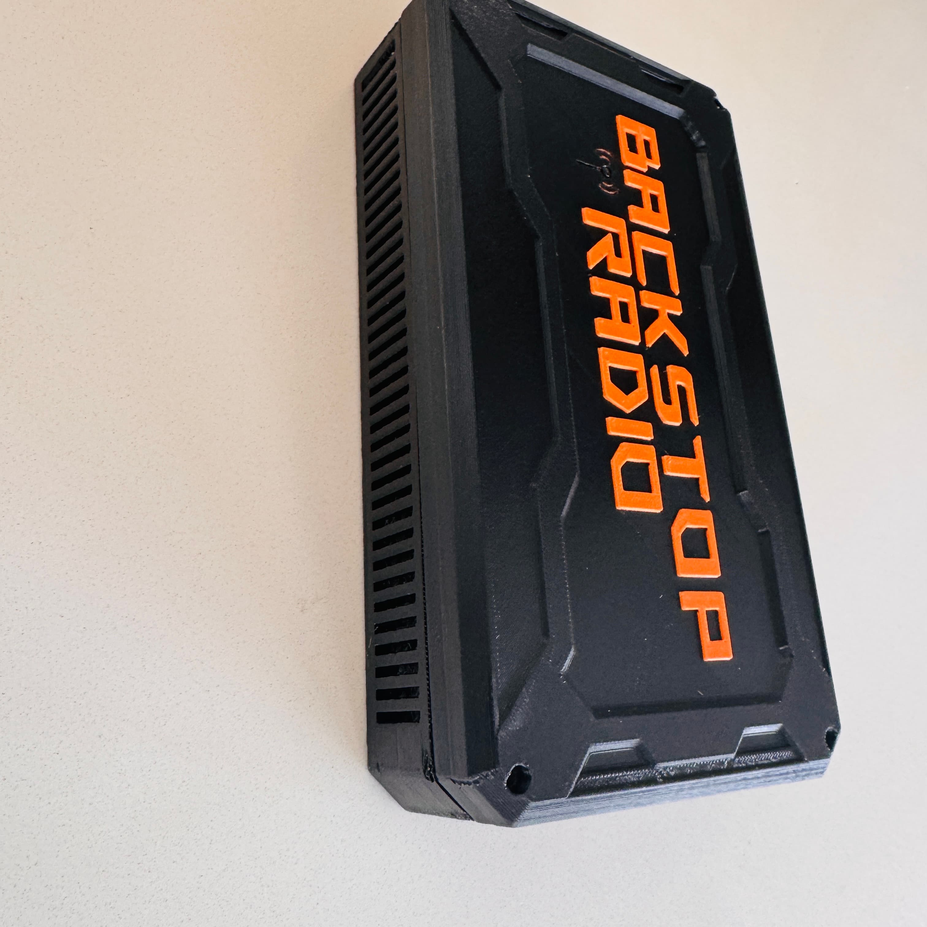 Final rugged enclosure with professional finish and proper ventilation